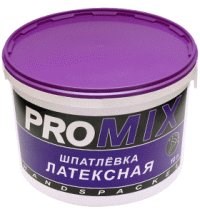 Шпаклевка "PROMIX" латексная 1,5кг - фото 4575