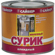 Сурик алкидный  3кг Сайвер